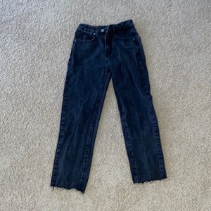 black mom jeans from cotton on